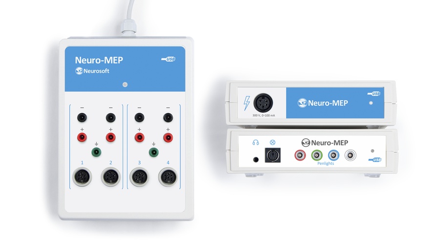 Neuro-MEP-4: 4-Kanal-EMG-, NCS-, und EP-System