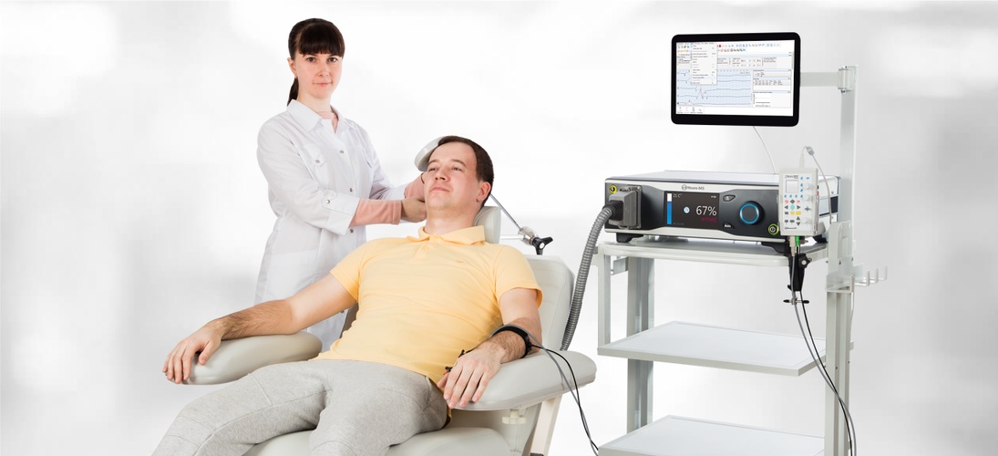 Monophasic diagnostic TMS system