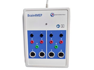 Brain4MEP: 4 kanaals EMG and EP systeem