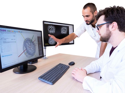 Navigierte TMS für die neurochirurgische Planung